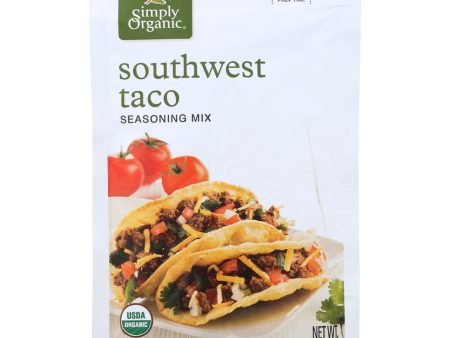 Simply Organic Mild Taco Seasoning Mix - Case Of 12 - 1.13 Oz. For Discount