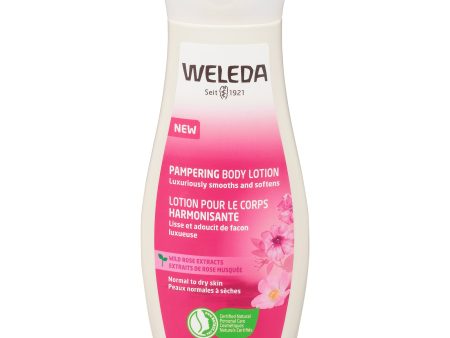 Weleda - Body Lotion Pamper Rose - 1 Each-6.8 Fz Cheap