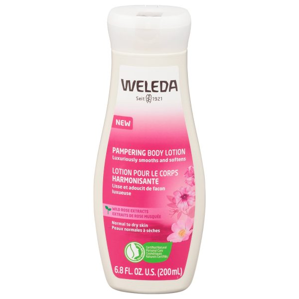 Weleda - Body Lotion Pamper Rose - 1 Each-6.8 Fz Cheap