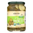 Woodstock Organic Pickles - Kosher Dill - Sliced - Case Of 6 - 24 Oz. Cheap