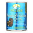 Wellness Pet Products Dog Food - Venison And Salmon With Potatoes And Carrots - Case Of 12 - 12.5 Oz. Online Hot Sale