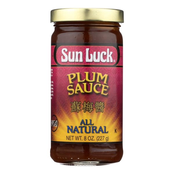 Sun Luck Plum Sauce - Case Of 12 - 8 Oz on Sale