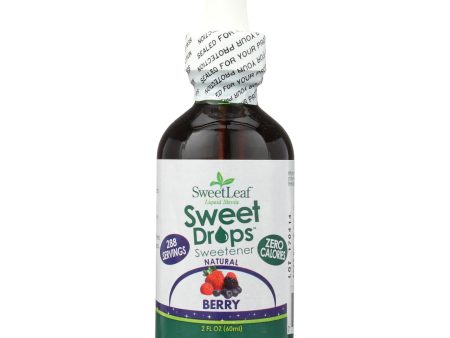 Sweet Leaf Liquid Stevia - Berry - 2 Oz For Discount