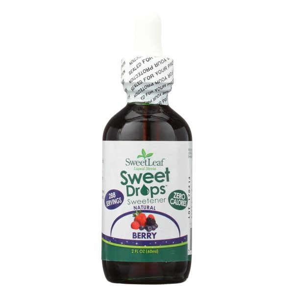 Sweet Leaf Liquid Stevia - Berry - 2 Oz For Discount