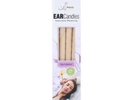 Wally s Ear Candles Lavender Paraffin - 4 Candles Discount