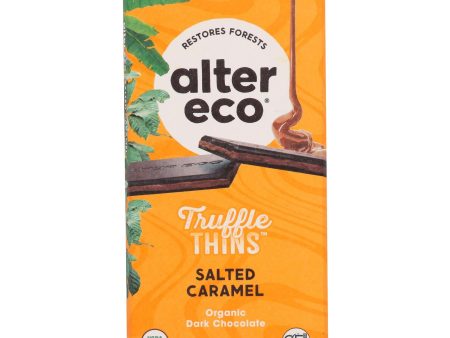 Alter Eco - Trfl Thin Salt Caramel - Case Of 12-2.96 Oz Online Sale