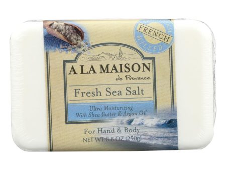 A La Maison - Bar Soap - Fresh Sea Salt - 8.8 Oz Discount