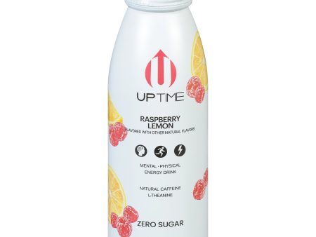 Uptime Energy - Energy Drink Raspberry Lemnad Sugar Free - Case Of 12-12 Fz Sale