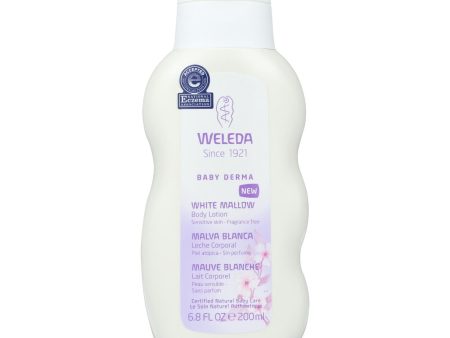 Weleda Body Lotion - Baby Derma - White Mallow - 6.8 Oz For Discount