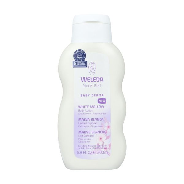 Weleda Body Lotion - Baby Derma - White Mallow - 6.8 Oz For Discount