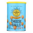 The Good Crisp Company - Cheese Balls Cheddar - Case Of 9-2.75 Oz Cheap