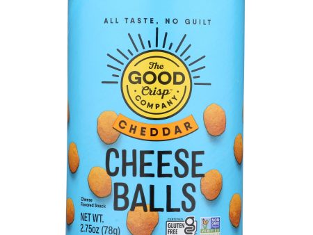 The Good Crisp Company - Cheese Balls Cheddar - Case Of 9-2.75 Oz Cheap