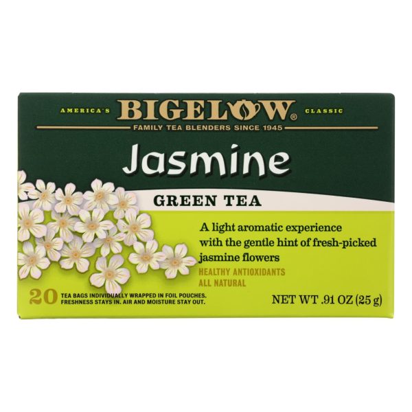 Bigelow Tea Green Tea - Jasmine - Case Of 6 - 20 Bag Online