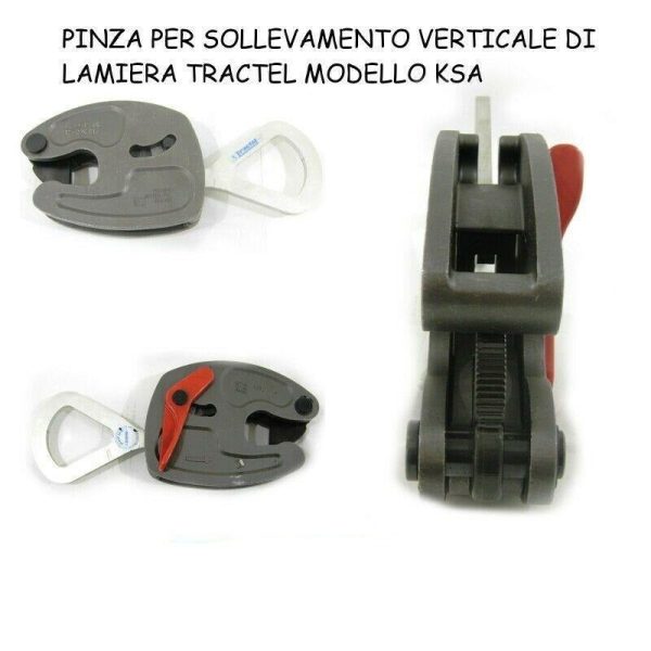 PINZA SOLLEVAMENTO LAMIERE IN VERTICALE TRACTEL KSA 750 For Cheap