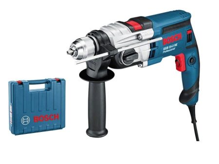 BOSCH GSB 19-2 RE TRAPANO A PERCUSSIONE linea blu+ VALIGETTA 3 anni di garanzia Discount