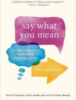 Oren J Sofer: Say What You Mean [2018] paperback Online now